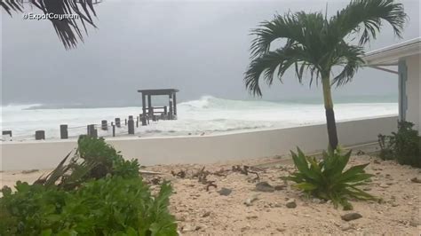 Hurricane Beryl takes aim at the Mexican resort of Tulum as a .